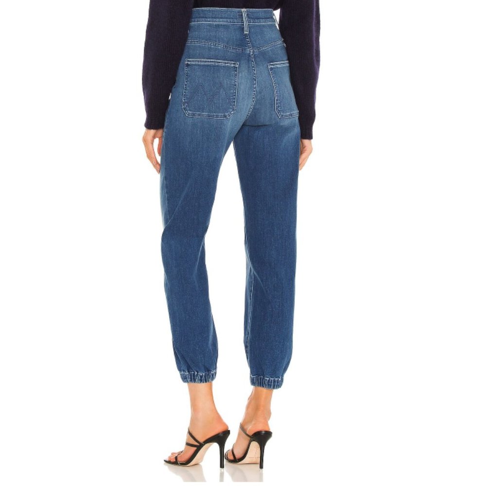 MOTHER | The Wrapper Patch Springy Ankle Jeans (Wish On A Star) Size 30 NWT - Picture 4 of 4